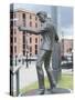 Statue by Tom Murphy of Singer Songwriter Billy Fury, Near Albert Dock-Ethel Davies-Stretched Canvas