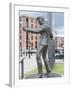 Statue by Tom Murphy of Singer Songwriter Billy Fury, Near Albert Dock-Ethel Davies-Framed Photographic Print