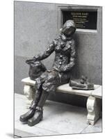Statue by Tommy Steele of the Eponymous Woman of the Beatles Song, Eleanor Rigby-Ethel Davies-Mounted Photographic Print