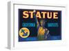 Statue California Bartletts-null-Framed Art Print