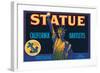 Statue California Bartletts-null-Framed Art Print