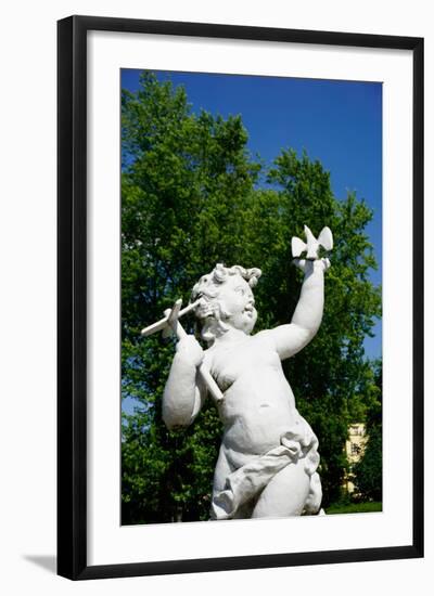 Statue, Charlottenburg Palace, Berlin, Germany, Europe-Robert Harding-Framed Photographic Print