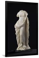 Statue d'Aphrodite à la tortue-null-Framed Giclee Print