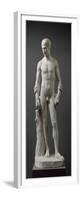 Statue de pugiliste-null-Framed Premium Giclee Print