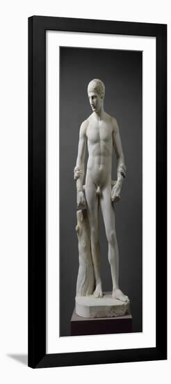 Statue de pugiliste-null-Framed Giclee Print