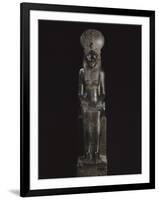 Statue de Sekhmet, déesse à tête de lionne-null-Framed Giclee Print