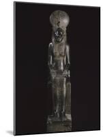 Statue de Sekhmet, déesse à tête de lionne-null-Mounted Giclee Print