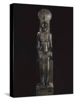 Statue de Sekhmet, déesse à tête de lionne-null-Stretched Canvas