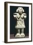 Statue Depicting Coatlicue-null-Framed Giclee Print