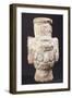 Statue Depicting Tlaloc, the Rain God. Artifact Originating from the Mayor's Temple of Tenochtitlan-null-Framed Giclee Print