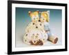 Statue Depicting Two Seated Children-null-Framed Giclee Print