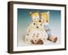 Statue Depicting Two Seated Children-null-Framed Giclee Print