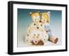 Statue Depicting Two Seated Children-null-Framed Giclee Print