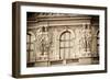 Statue Detail at the Louvre Palace, Paris, France-Russ Bishop-Framed Photographic Print