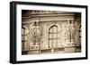 Statue Detail at the Louvre Palace, Paris, France-Russ Bishop-Framed Photographic Print