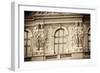 Statue Detail at the Louvre Palace, Paris, France-Russ Bishop-Framed Photographic Print