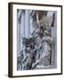 Statue Detail of the Opera Garnier, Opera, Paris, France-Walter Bibikow-Framed Photographic Print