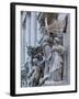 Statue Detail of the Opera Garnier, Opera, Paris, France-Walter Bibikow-Framed Photographic Print