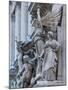 Statue Detail of the Opera Garnier, Opera, Paris, France-Walter Bibikow-Mounted Photographic Print