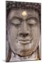 Statue face at the Ayutthaya Historical Park, Thailand-Art Wolfe-Mounted Photographic Print