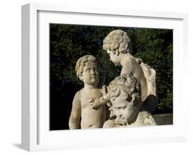 Statue from Chateau De Craon, 1720-1732-null-Framed Giclee Print