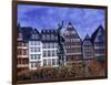 Statue, Garden and Building Facade, Frankfurt, Germany-Peter Adams-Framed Photographic Print