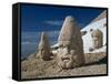 Statue Heads of Zeus, Antiochos and Tyche, West Terrace at Nemrut Dag, Anatolia, Turkey Minor-Woolfitt Adam-Framed Stretched Canvas