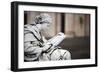 Statue in Berlin-Felipe Rodriguez-Framed Photographic Print