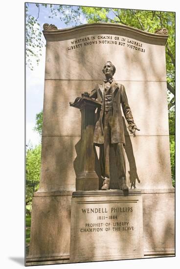 Statue in Boston Commons-Joseph Sohm-Mounted Premium Photographic Print