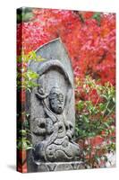 Statue in Daisho-In Buddhist Temple, Miyajima Island, Hiroshima Prefecture, Honshu, Japan, Asia-Christian Kober-Stretched Canvas