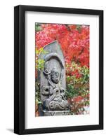 Statue in Daisho-In Buddhist Temple, Miyajima Island, Hiroshima Prefecture, Honshu, Japan, Asia-Christian Kober-Framed Photographic Print