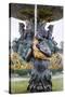 Statue in Fountain. Place de la Concorde. Paris.-Tom Norring-Stretched Canvas