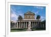 Statue in Front of a Church, Basilica of St Paul Outside the Walls, Rome, Lazio, Italy-null-Framed Giclee Print