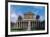 Statue in Front of a Church, Basilica of St Paul Outside the Walls, Rome, Lazio, Italy-null-Framed Giclee Print