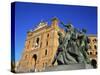 Statue in Front of the Bullring in the Plaza De Toros in Madrid, Spain, Europe-Nigel Francis-Stretched Canvas