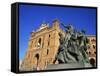 Statue in Front of the Bullring in the Plaza De Toros in Madrid, Spain, Europe-Nigel Francis-Framed Stretched Canvas
