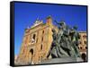 Statue in Front of the Bullring in the Plaza De Toros in Madrid, Spain, Europe-Nigel Francis-Framed Stretched Canvas