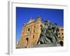 Statue in Front of the Bullring in the Plaza De Toros in Madrid, Spain, Europe-Nigel Francis-Framed Photographic Print