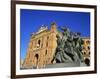 Statue in Front of the Bullring in the Plaza De Toros in Madrid, Spain, Europe-Nigel Francis-Framed Photographic Print