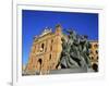 Statue in Front of the Bullring in the Plaza De Toros in Madrid, Spain, Europe-Nigel Francis-Framed Photographic Print