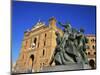 Statue in Front of the Bullring in the Plaza De Toros in Madrid, Spain, Europe-Nigel Francis-Mounted Photographic Print