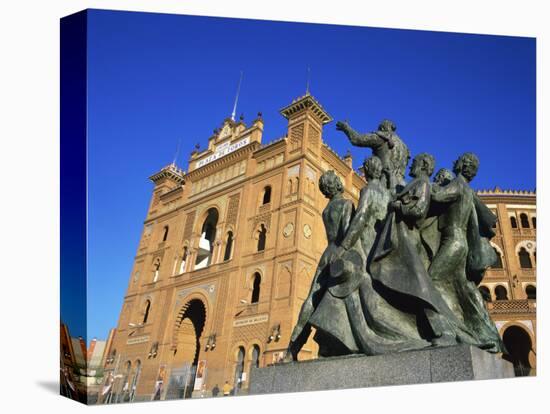 Statue in Front of the Bullring in the Plaza De Toros in Madrid, Spain, Europe-Nigel Francis-Stretched Canvas