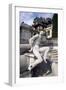 Statue in Gardens of Peles Castle-null-Framed Giclee Print