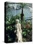 Statue in Glasshouse at the Botanic Gardens, Glasgow, Scotland, United Kingdom-Adam Woolfitt-Stretched Canvas