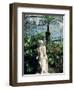 Statue in Glasshouse at the Botanic Gardens, Glasgow, Scotland, United Kingdom-Adam Woolfitt-Framed Photographic Print