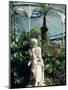 Statue in Glasshouse at the Botanic Gardens, Glasgow, Scotland, United Kingdom-Adam Woolfitt-Mounted Photographic Print