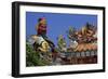 Statue in Hainan Temple, Nathon City, Koh Samui Island, Thailand, Southeast Asia, Asia-Richard Cummins-Framed Photographic Print