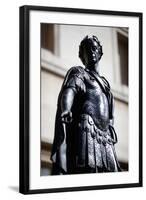 Statue in London-Felipe Rodriguez-Framed Photographic Print