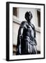 Statue in London-Felipe Rodriguez-Framed Photographic Print