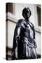 Statue in London-Felipe Rodriguez-Stretched Canvas